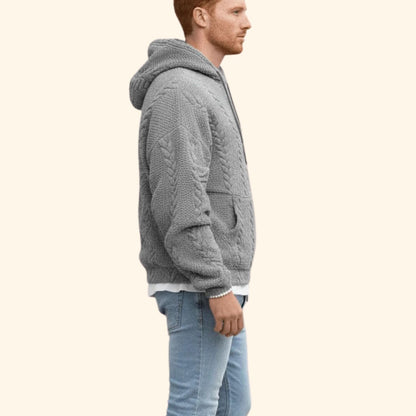 Cable Knit Hoodie | Revangiol