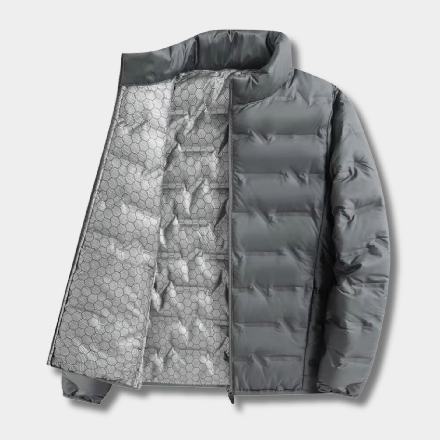 Weather Ready High Collar Puffer Jacket | Revangiol