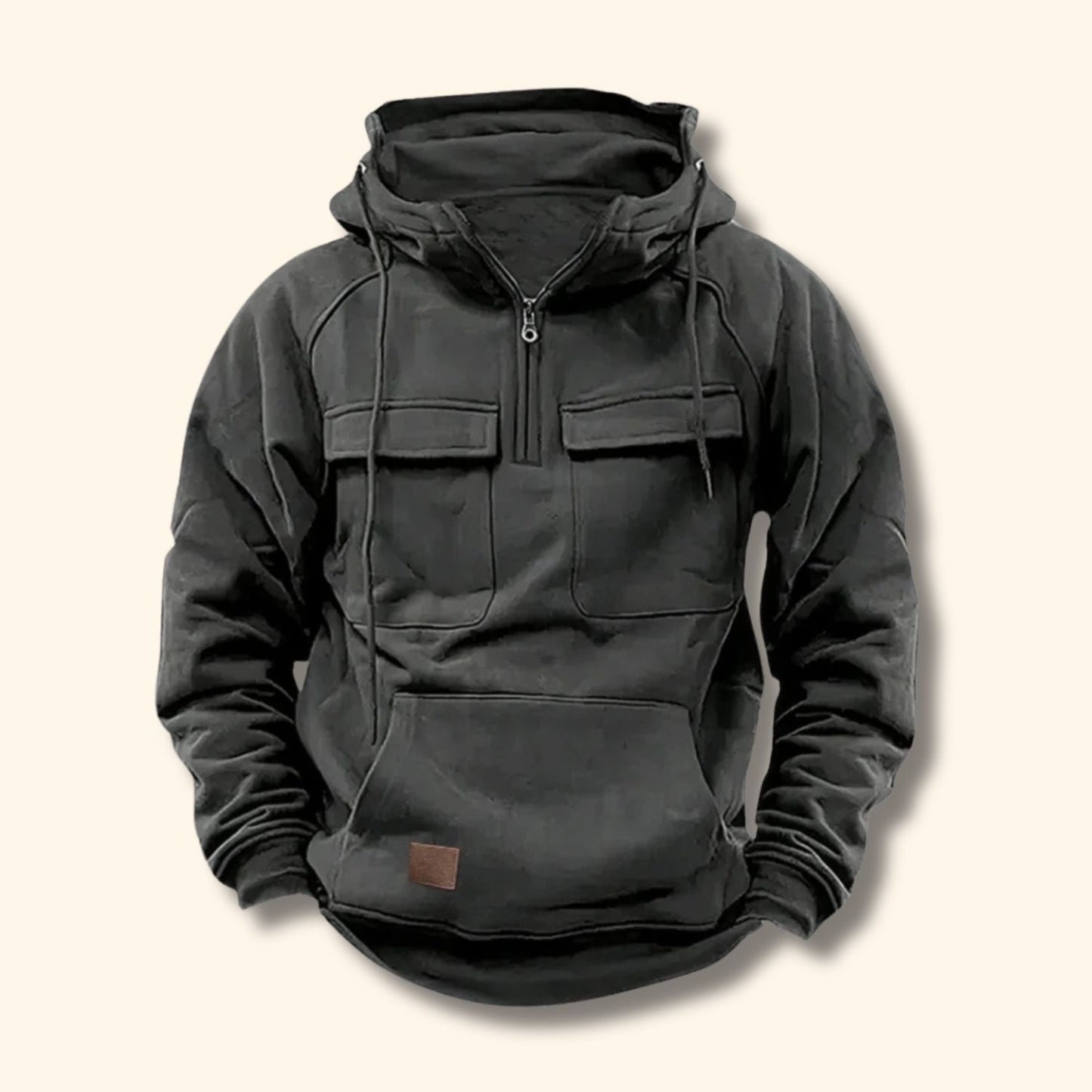 Fleece Utility Winter Hoodie | Revangiol