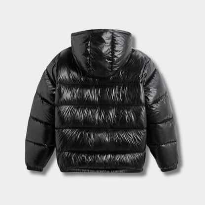 Quilted Hooded Puffer Jacket | Revangiol