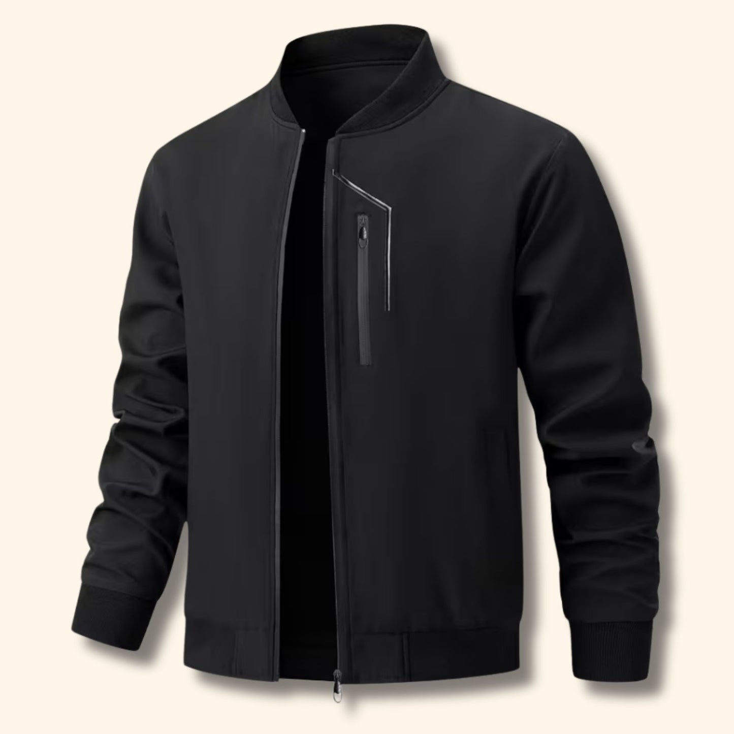 Minimalist Utility Bomber Jacket | Revangiol