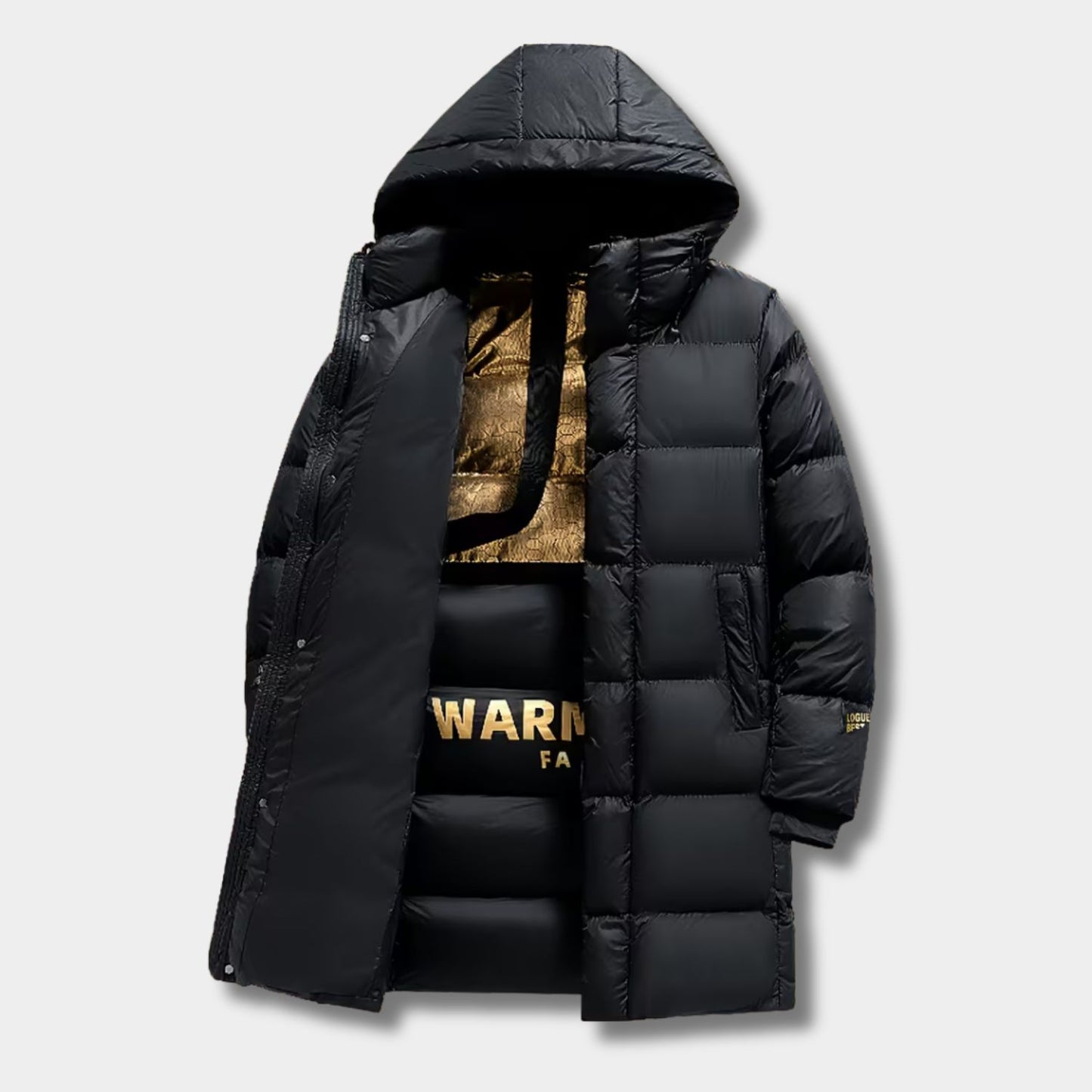 Extra Thick Hooded Puffer Ski Coat | Revangiol