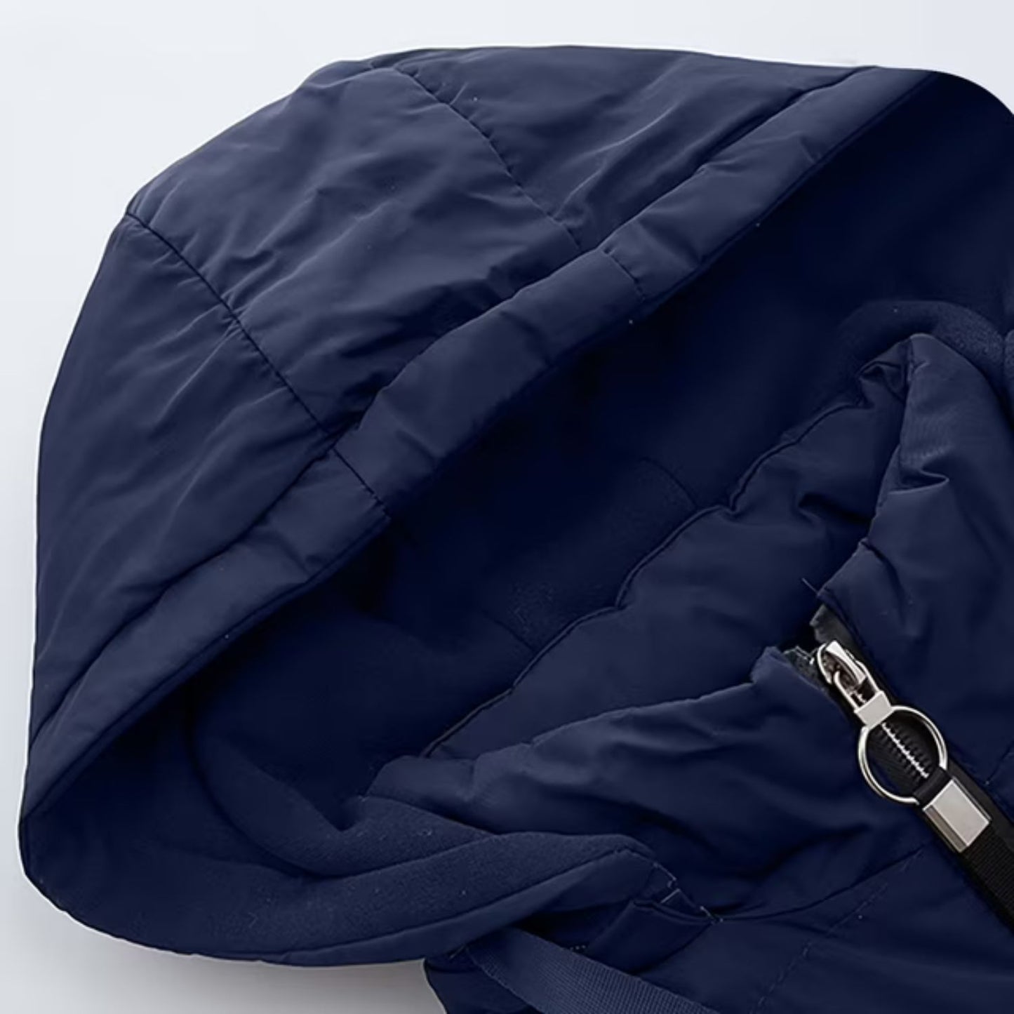 Hooded Zip Puffer Vest | Revangiol