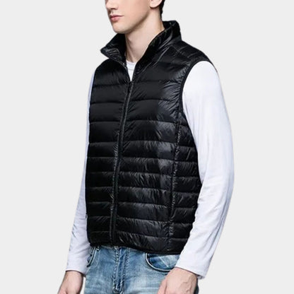 Lightweight Quilted Puffer Vest | Revangiol
