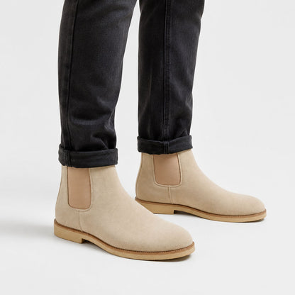 Suede Chelsea Ankle Boots | Revangiol