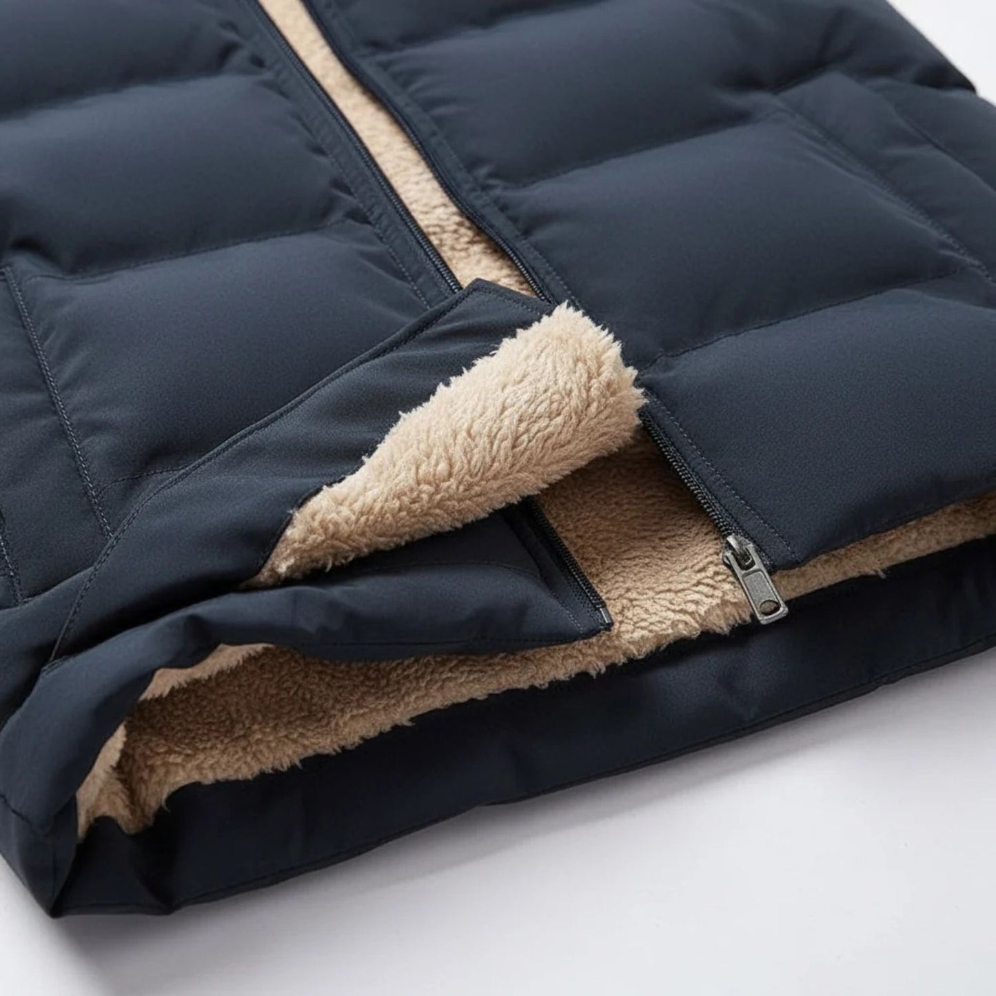 Insulated Zip Puffer Vest | Revangiol