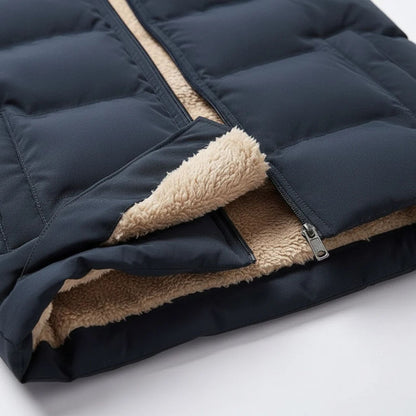 Insulated Zip Puffer Vest | Revangiol