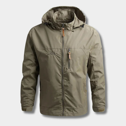 Lightweight Hooded Outdoor Waterproof Jacket | Revangiol