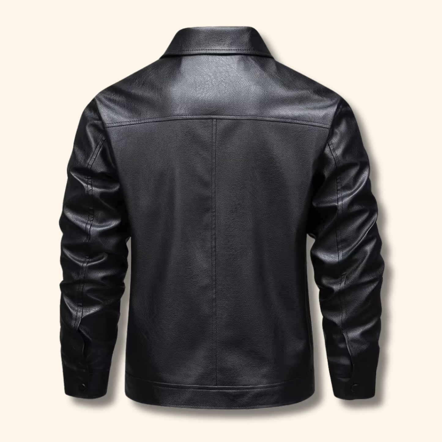 Classic Moto Leather Jacket | Revangiol