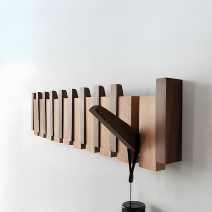 Elegant Wooden Piano Coat Hanger | Revangiol