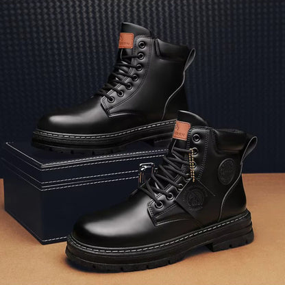 Classic Lace-Up Snow Boots | Revangiol