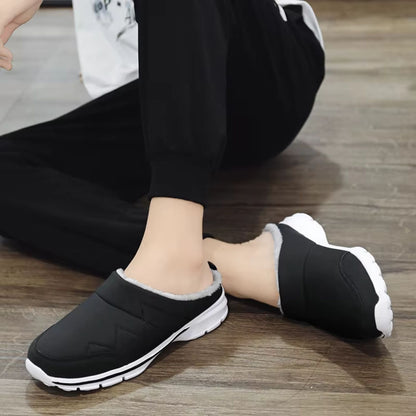 Plush Lined Slip-On Slippers | Revangiol