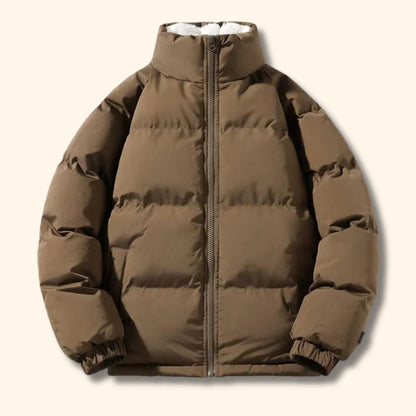 Fleece Lined Puffer Jacket | Revangiol