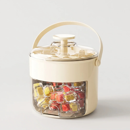 Compact Ice Cube Maker & Container | Revangiol