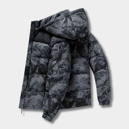 Insulated Hooded Ski Jacket | Revangiol