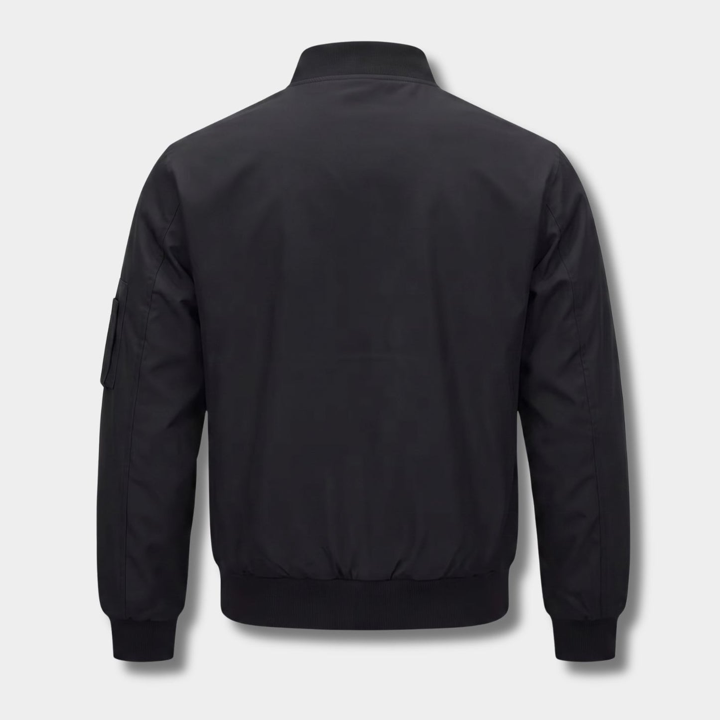 Metallic Zip Bomber Jacket | Revangiol