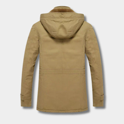 Fleece Lined Utility Winter Jacket | Revangiol