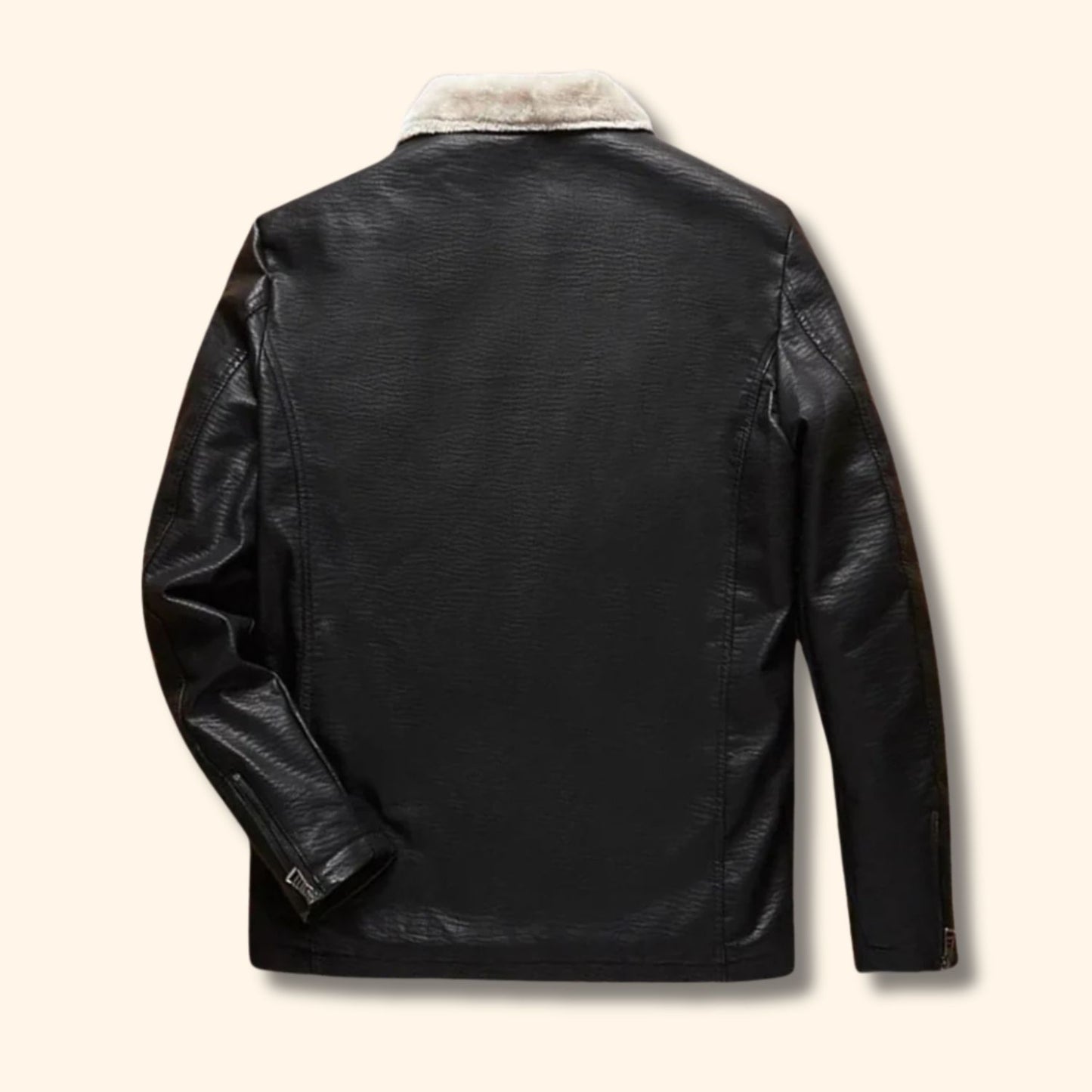 Classic Winter Leather Jacket | Revangiol