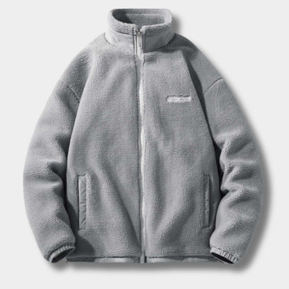 Warm Zip-Up Fleece Jacket | Revangiol