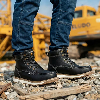 Protective Leather Work Boots | Revangiol
