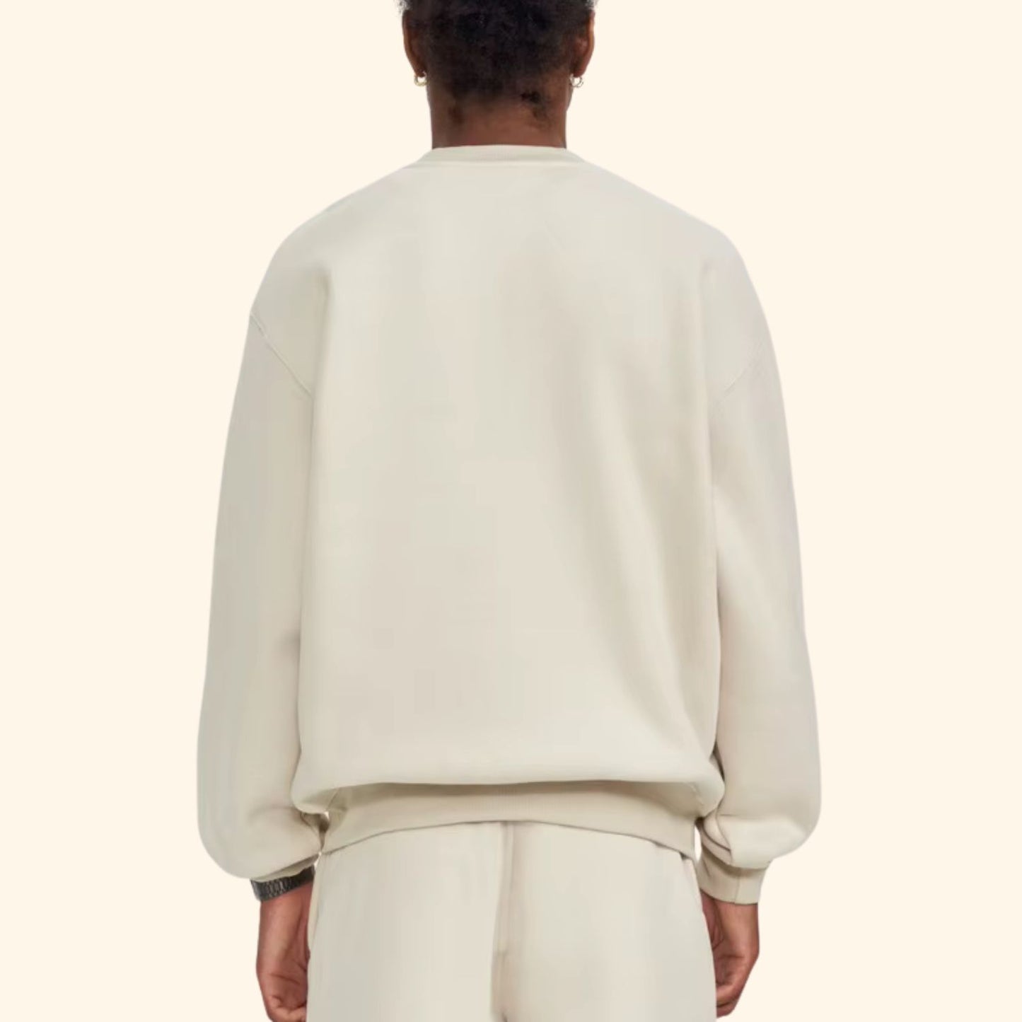 Relaxed Fit Crew Neck Sweater | Revangiol