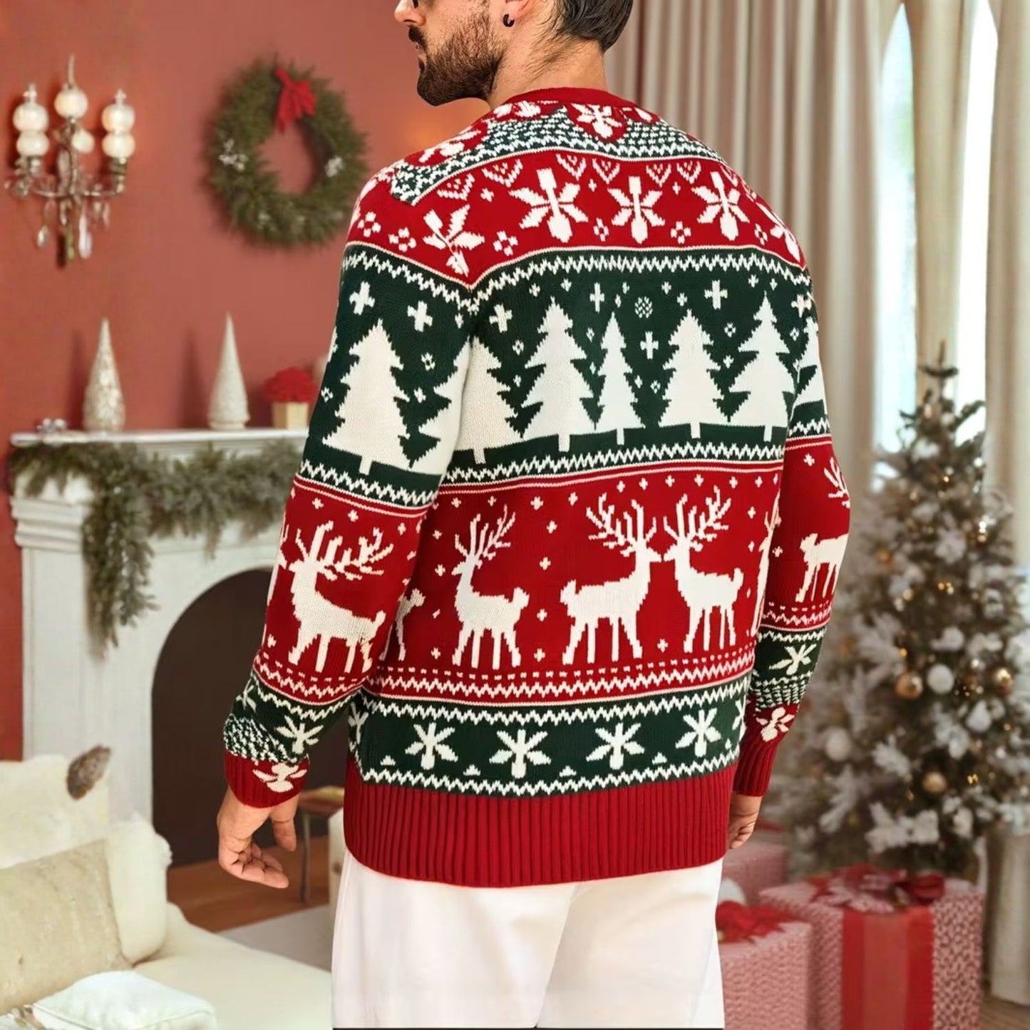 Reindeer Christmas Sweater | Revangiol