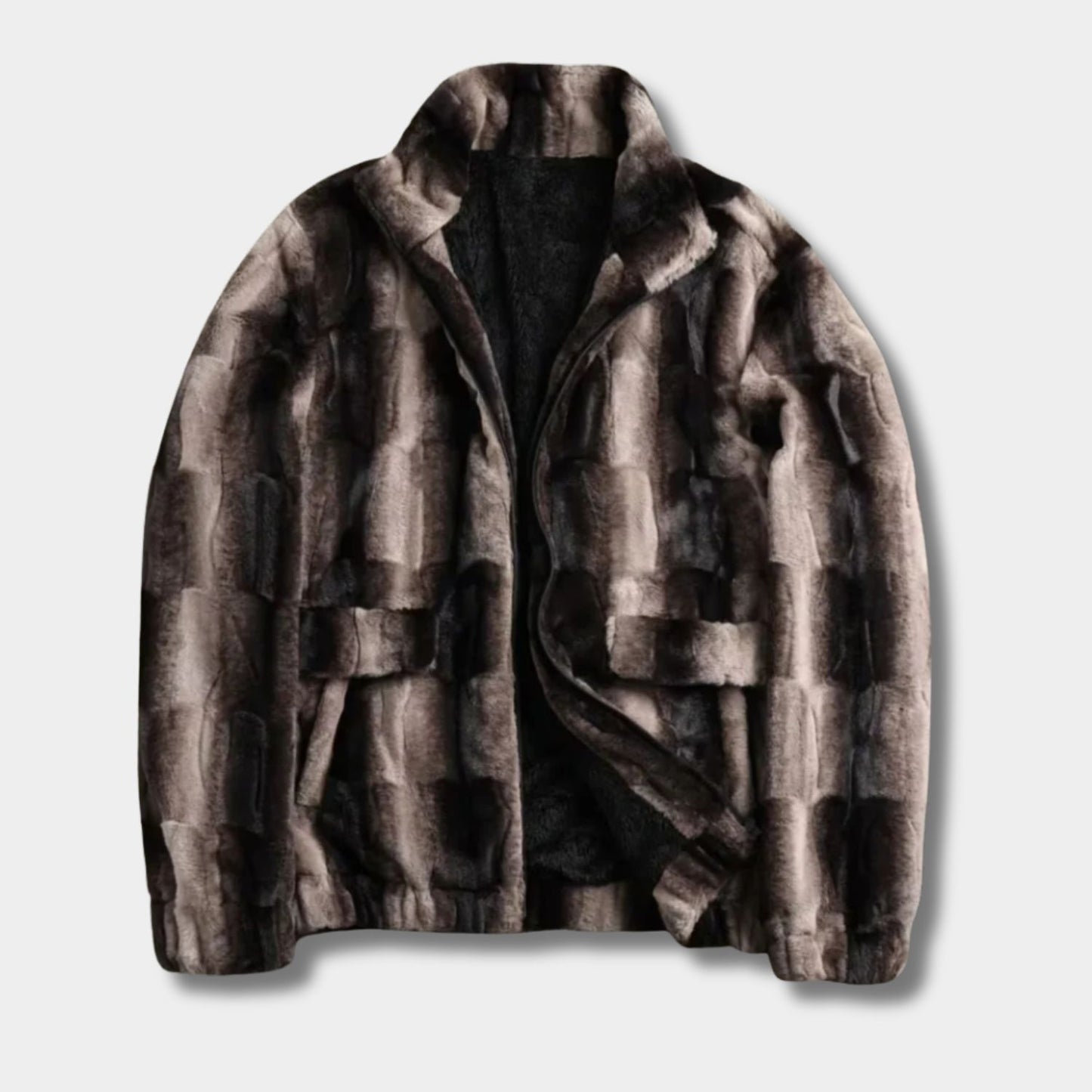 Vintage Sable Faux Fur Jacket | Revangiol