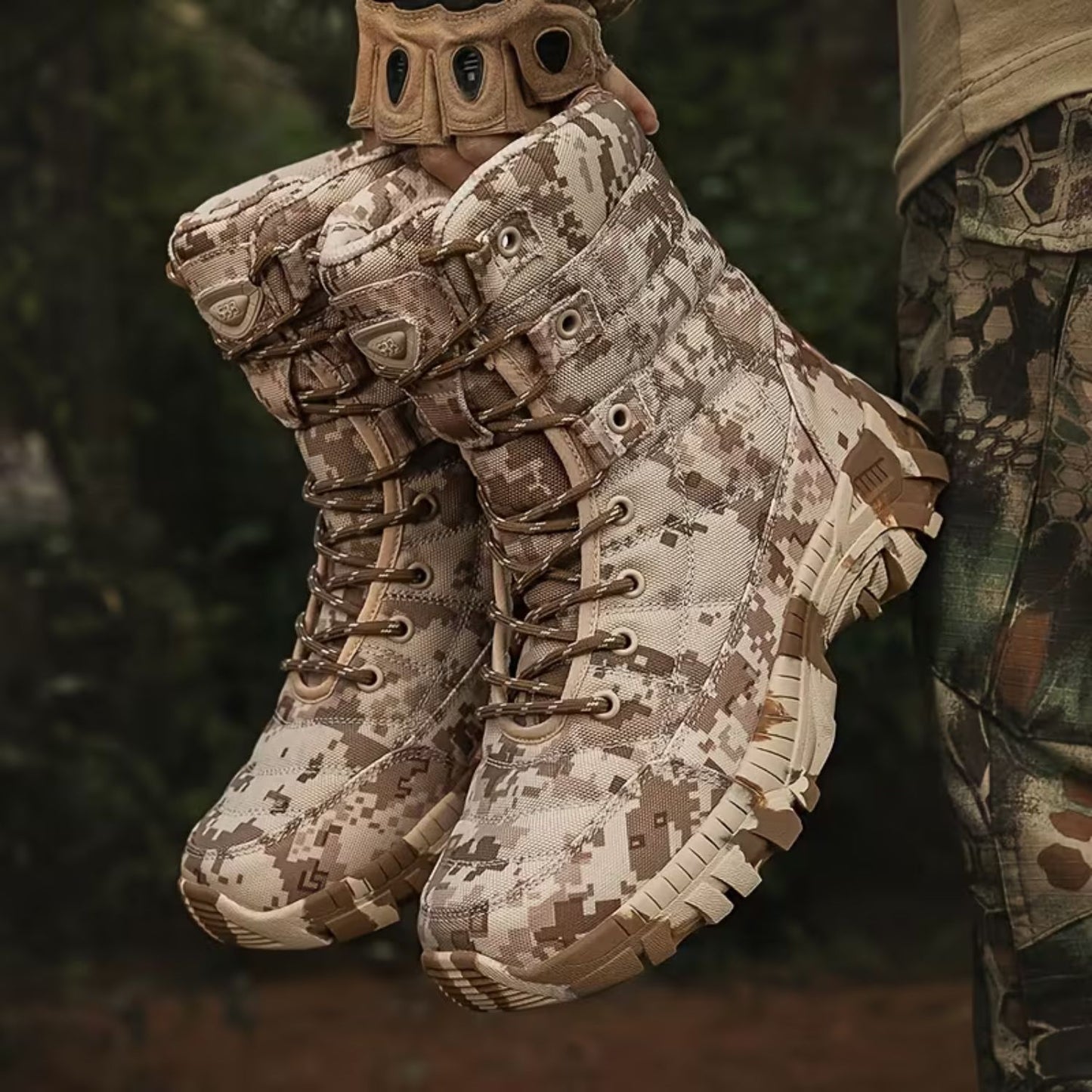 Camouflage Hunting Boots | Revangiol