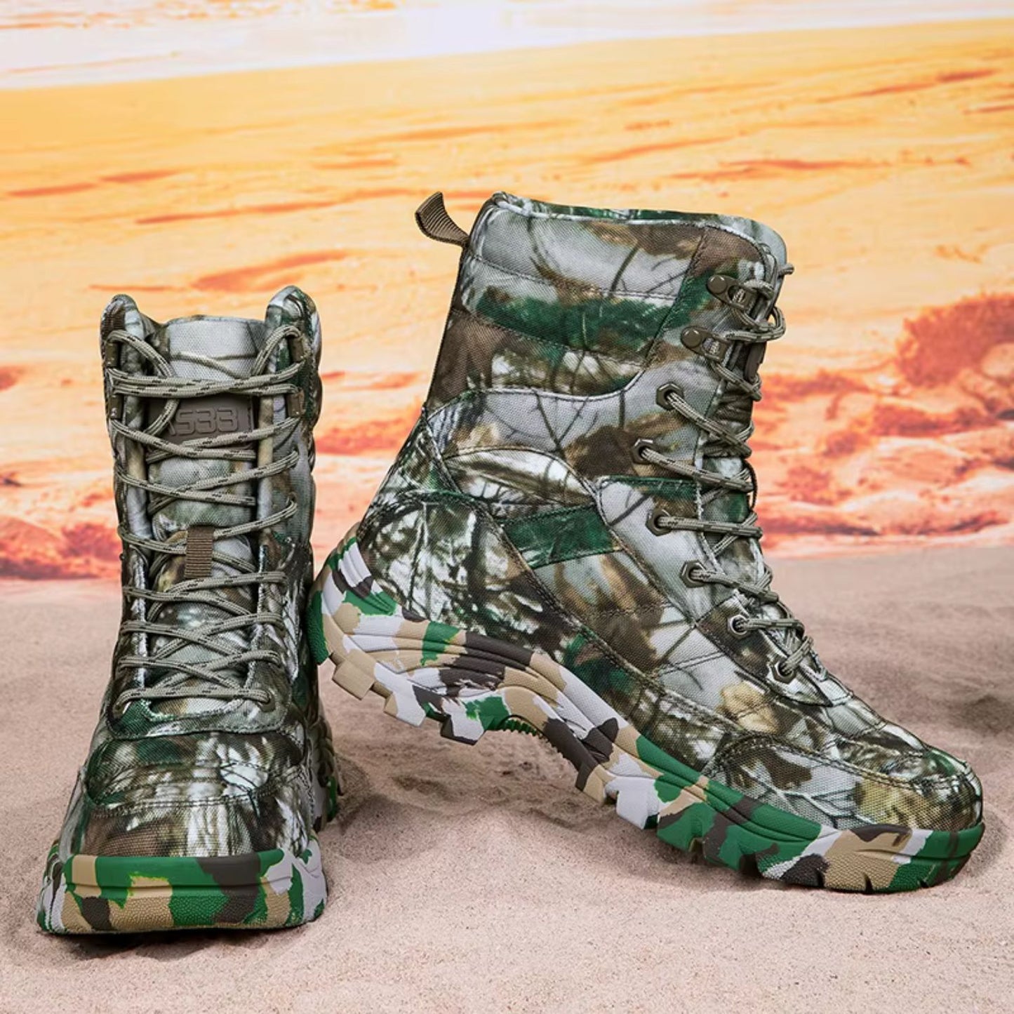 Insulated Camo Hunting Boots | Revangiol