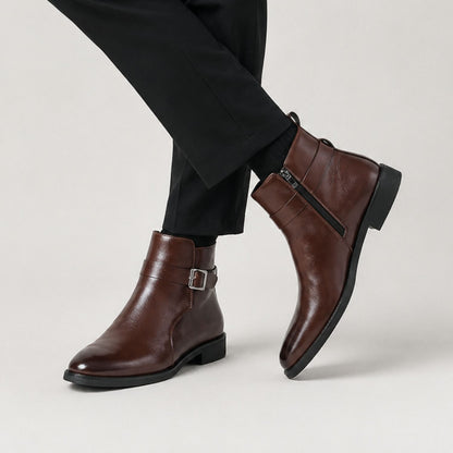 Buckle Chelsea Boots | Revangiol
