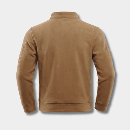 Tactical Quarter-Zip Fleece Jacket | Revangiol