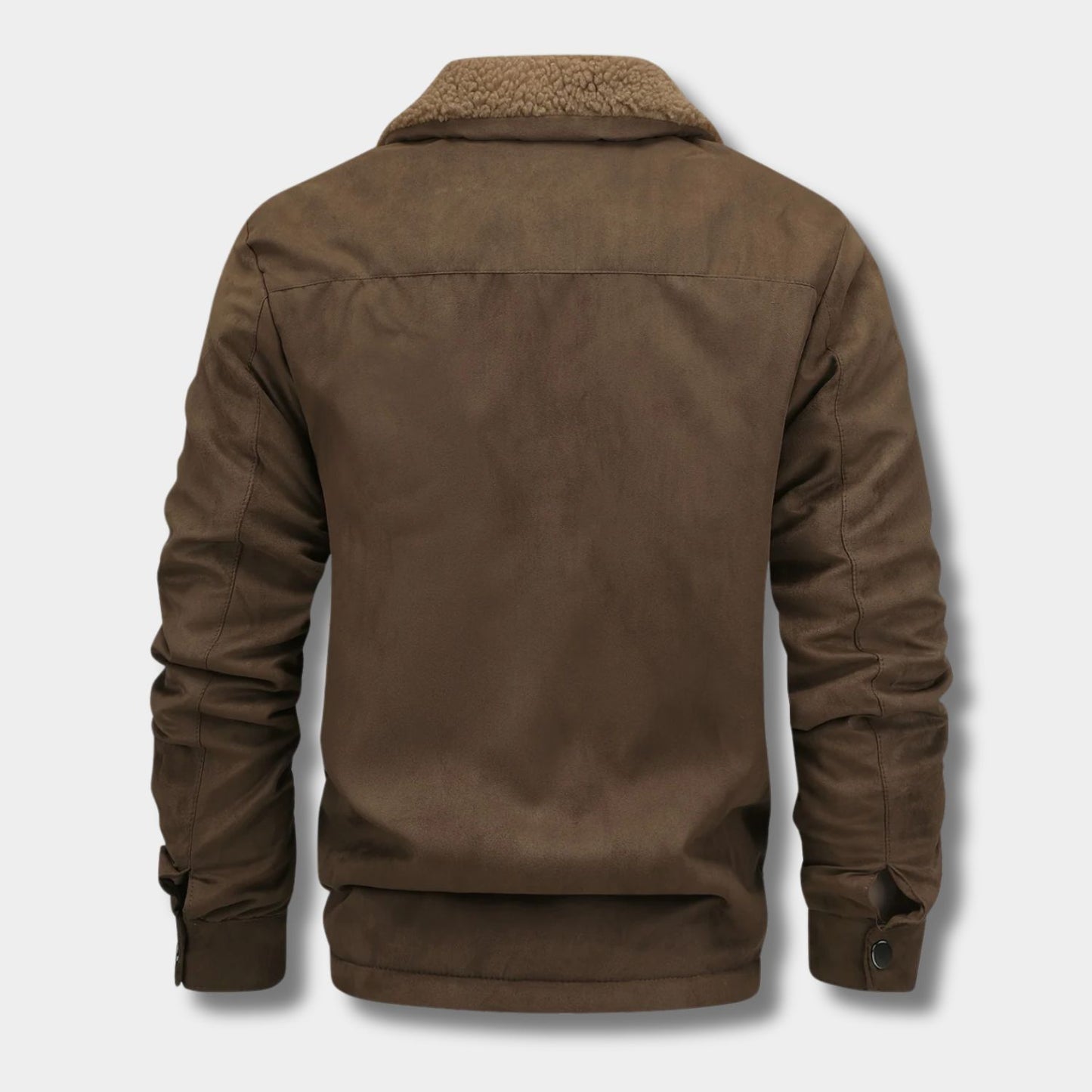 Sherpa Collar Fleece Jacket | Revangiol