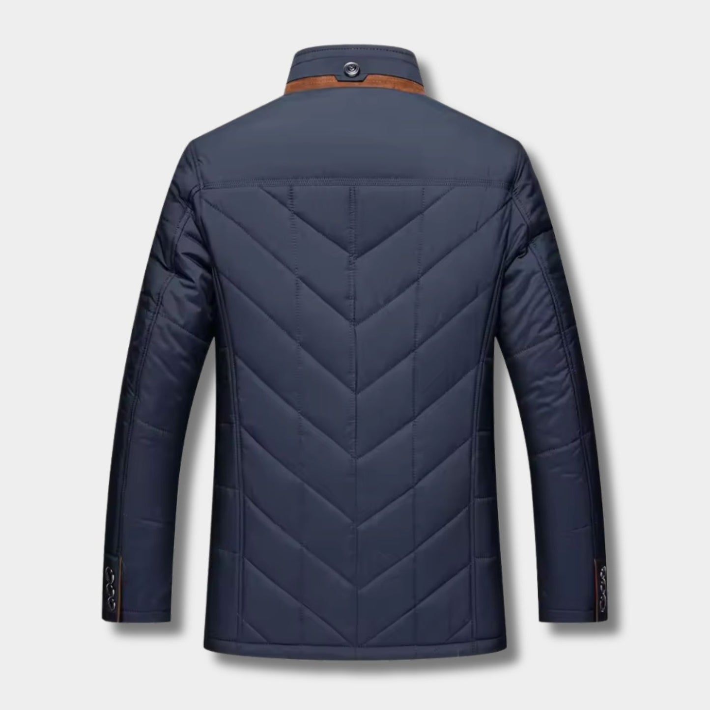 Quilted Stand Collar Winter Jacket | Revangiol