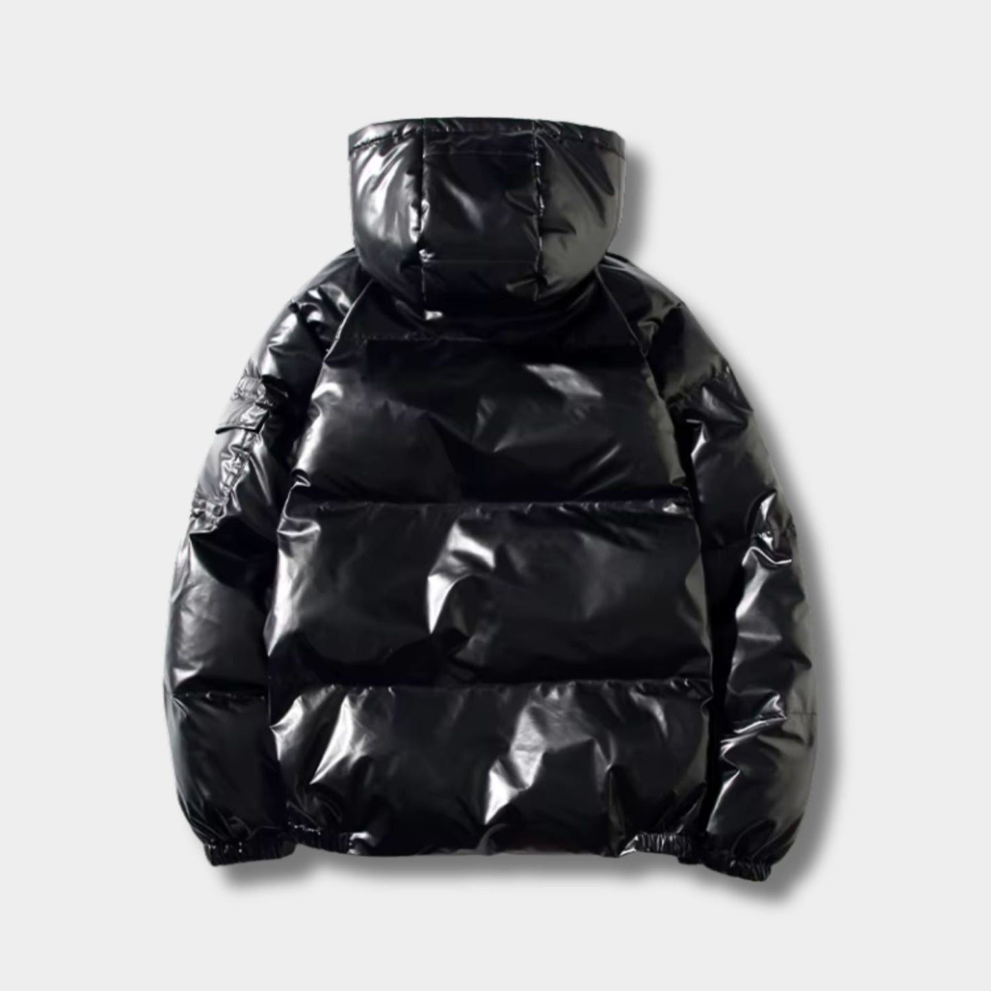 Windproof Hooded Puffer Jacket | Revangiol