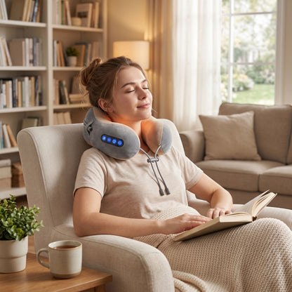 Heated Rechargeable Neck Massager | Revangiol