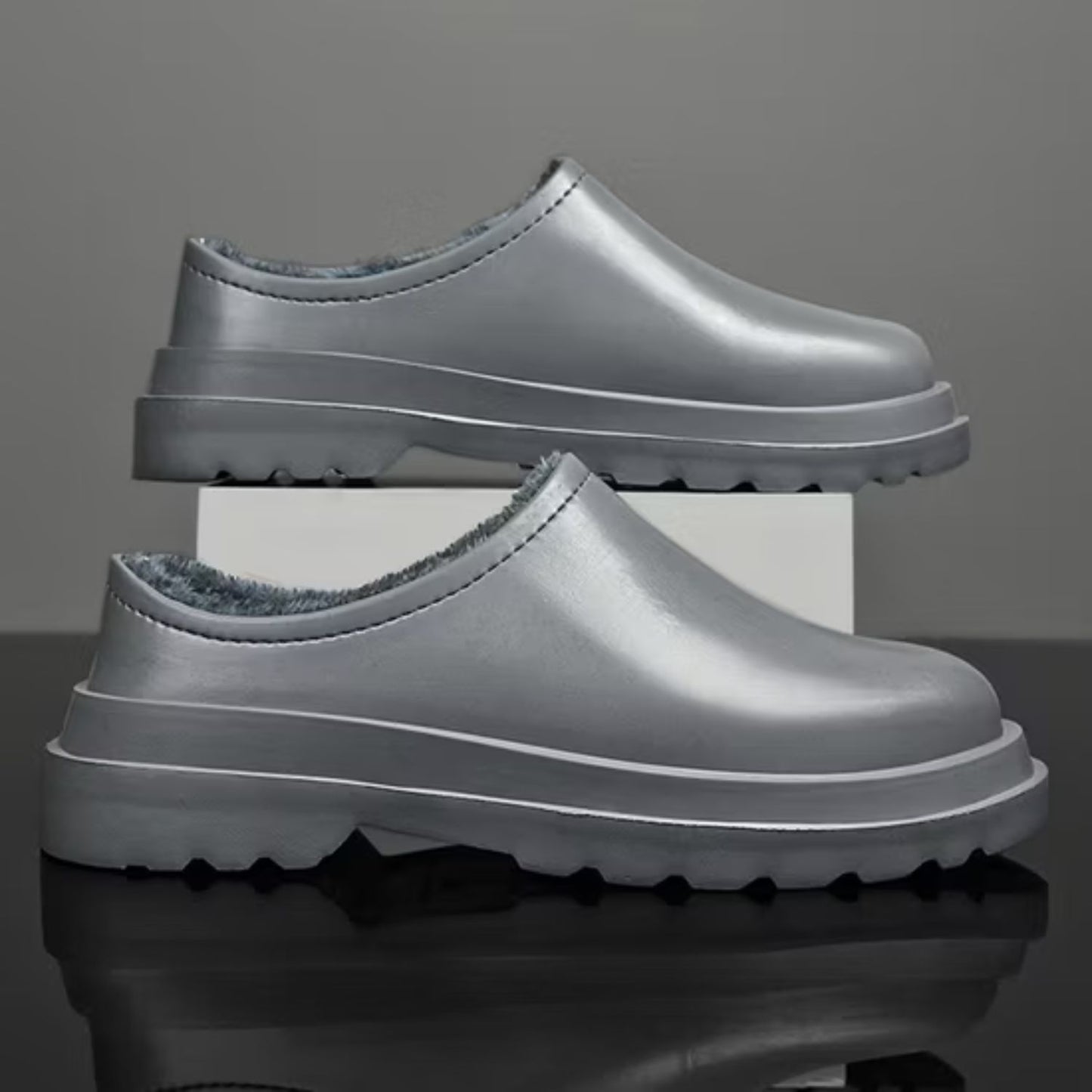 Waterproof Plush Slip-On Slippers | Revangiol