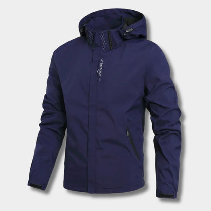 Adjustable Hood Shell Waterproof Jacket | Revangiol