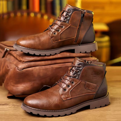 Heritage Side Zip Dress Boots | Revangiol