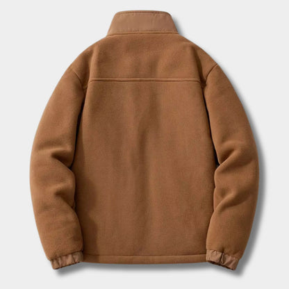 Sherpa Lined Winter Fleece Jacket | Revangiol