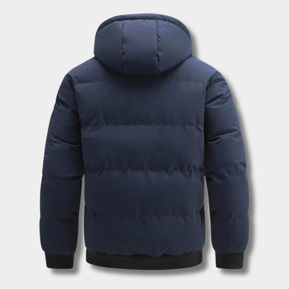 Quilted Hooded Winter Jacket | Revangiol