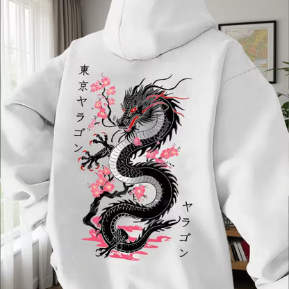 Japanese Dragon Graphic Hoodie | Revangiol