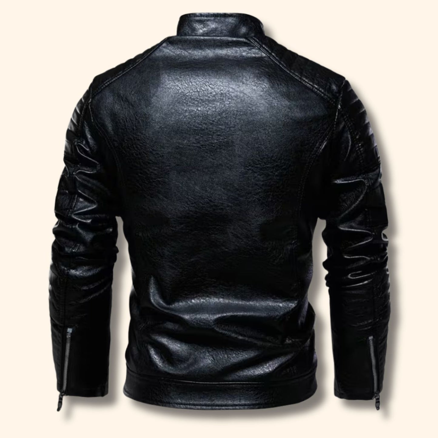 Urban Utility Leather Jacket | Revangiol
