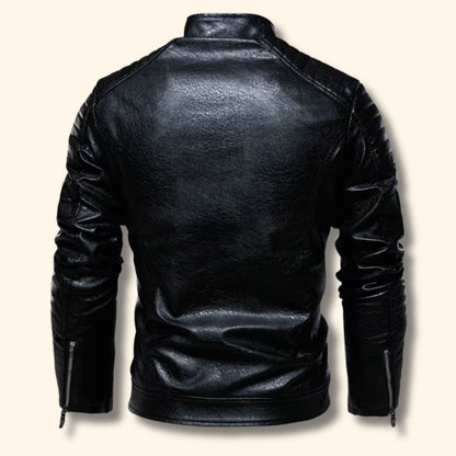 Urban Utility Leather Jacket | Revangiol