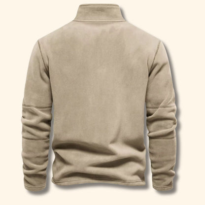 Quarter-Zip Fleece Pullover | Revangiol