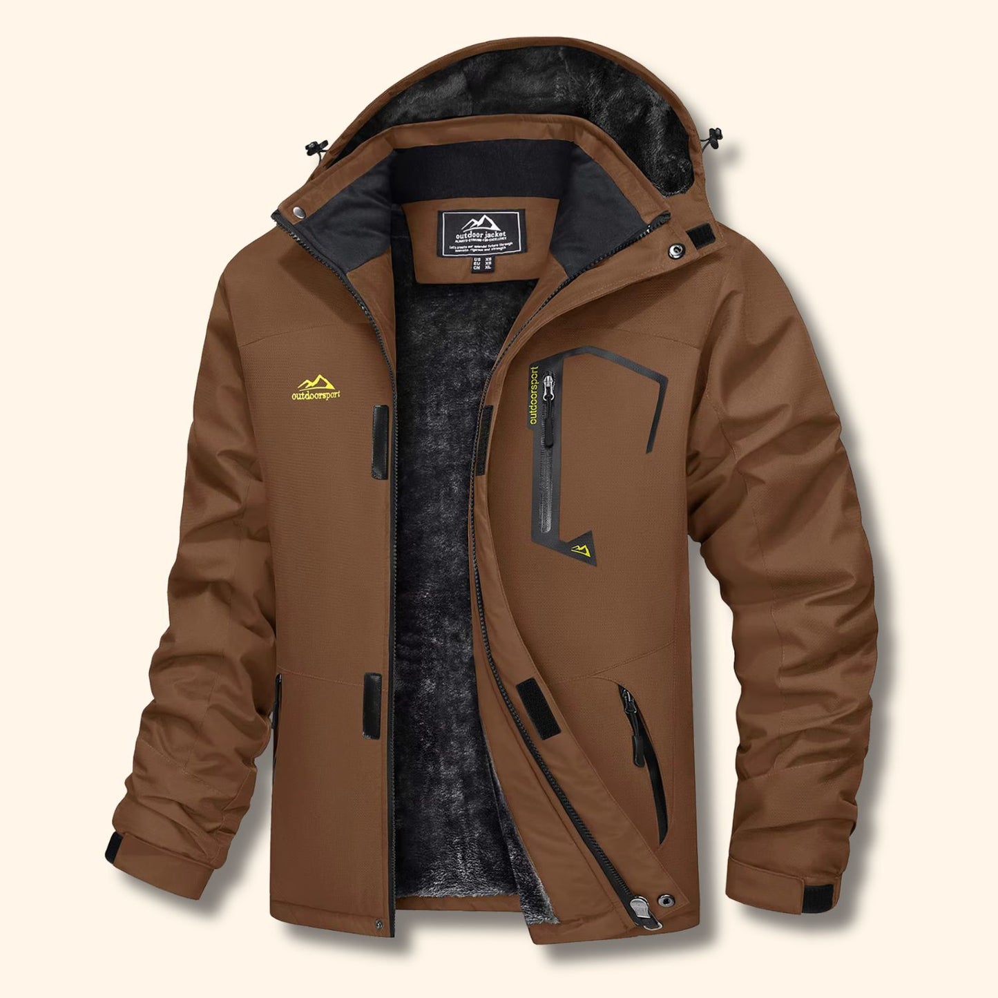 Waterproof Hooded Ski Jacket | Revangiol