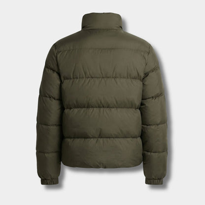 High Collar Puffer Jacket | Revangiol