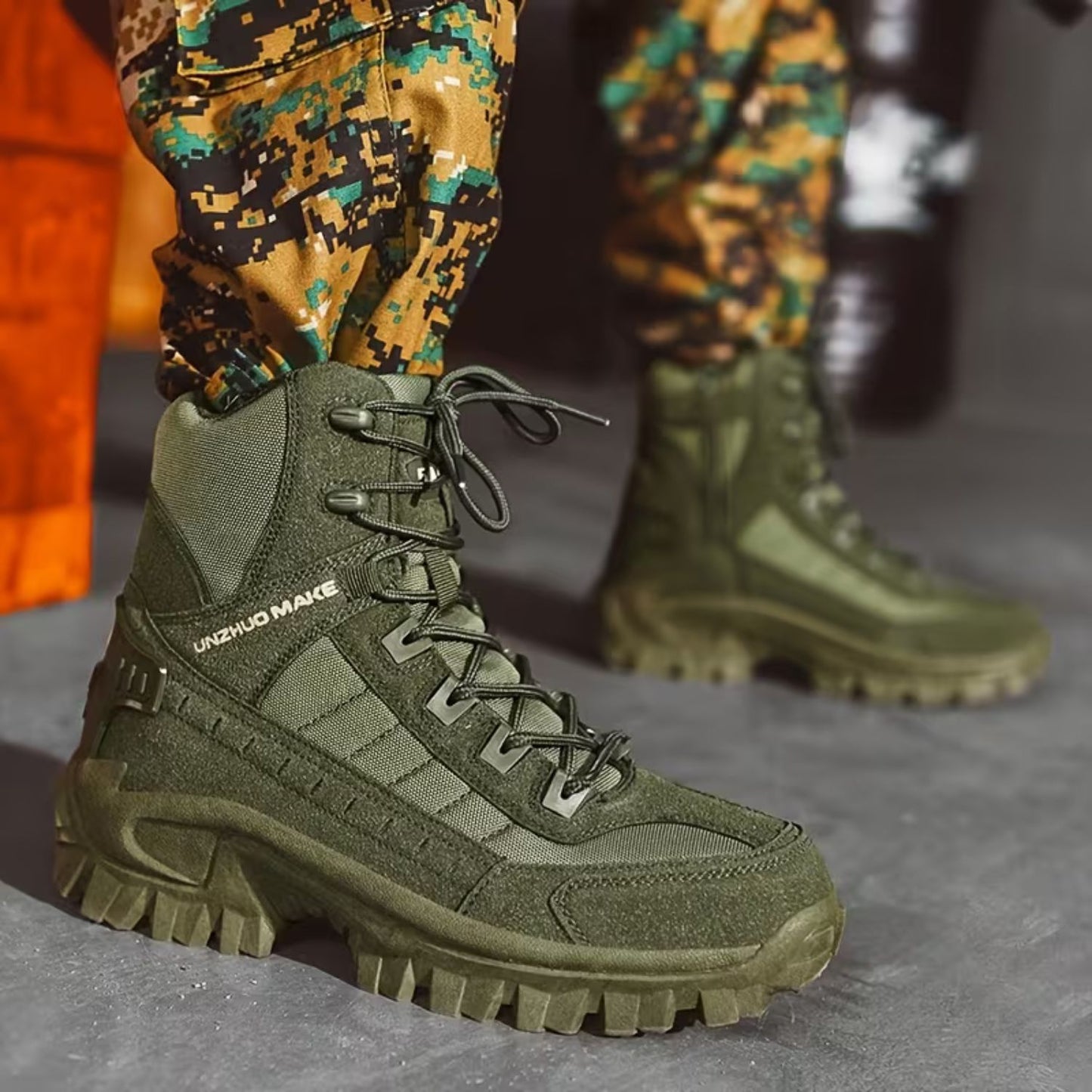 Lightweight Tactical Work Boots | Revangiol
