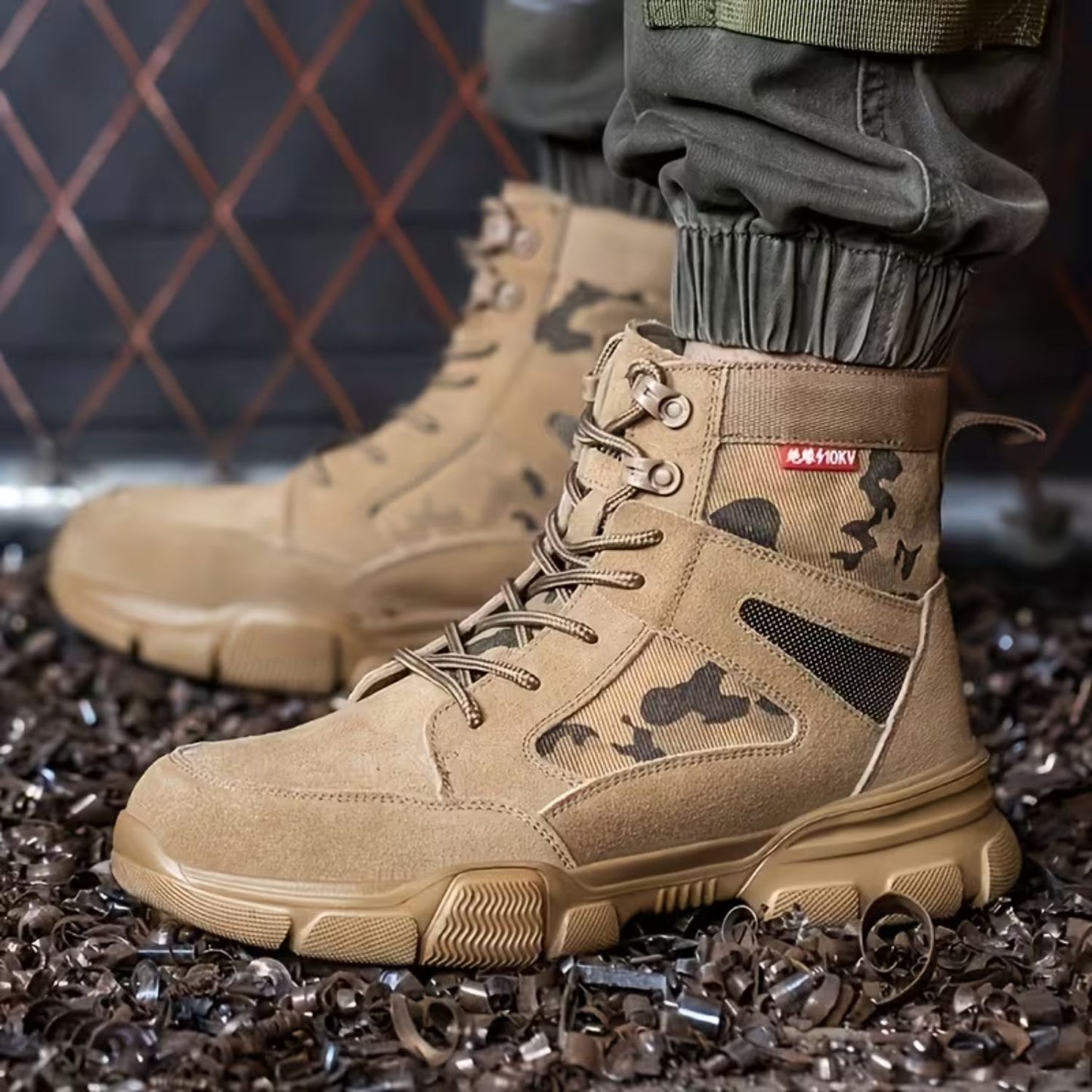 Breathable Safety Work Boots | Revangiol