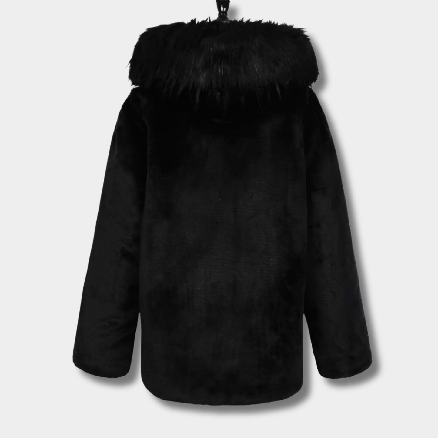 Fur Collar Faux Fur Jacket | Revangiol
