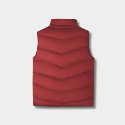 Insulated Quilted Puffer Vest | Revangiol